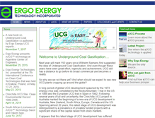 Tablet Screenshot of ergoexergy.com